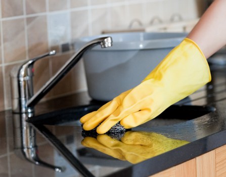 Deep cleaning equipment used on office carpets