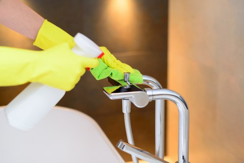 Carpet cleaning in a West Hampstead home interior